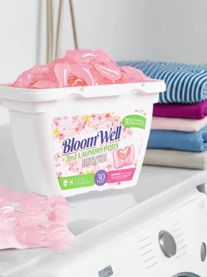 Pink Laundry pods